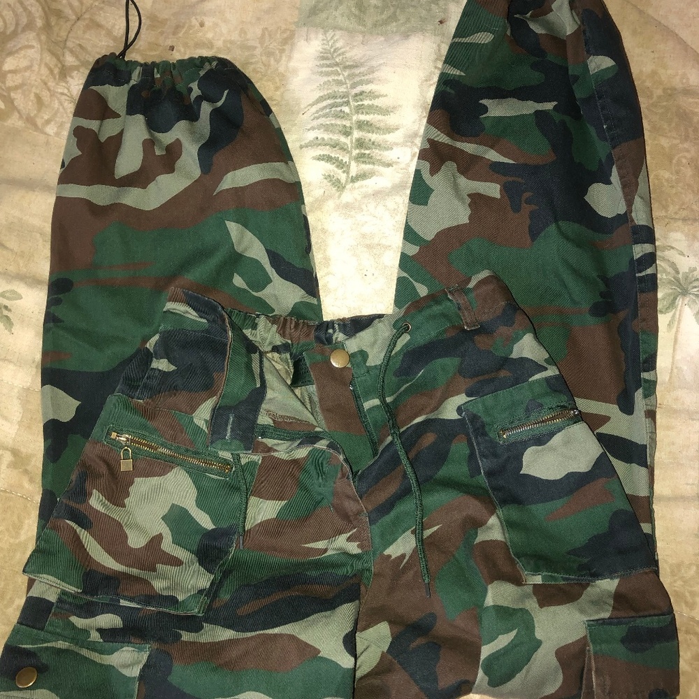 Camo joggers